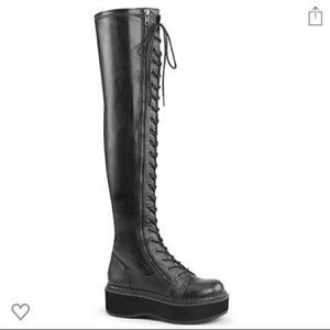 Demonia Over the Knee Boots